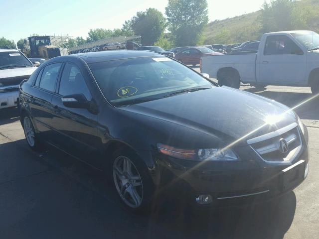 19UUA66247A026312 - 2007 ACURA TL BLACK photo 1