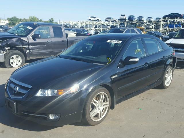 19UUA66247A026312 - 2007 ACURA TL BLACK photo 2