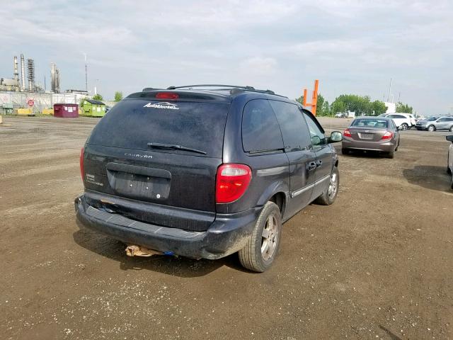 1D4GP25R54B536906 - 2004 DODGE CARAVAN SE BLACK photo 4