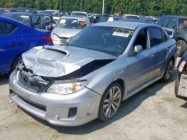 JF1GV8J69EL005291 - 2014 SUBARU IMPREZA WR SILVER photo 2