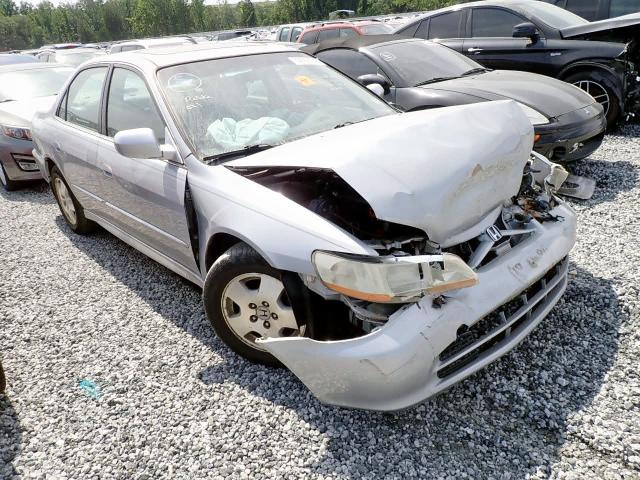 1HGCG16521A020989 - 2001 HONDA ACCORD EX SILVER photo 1