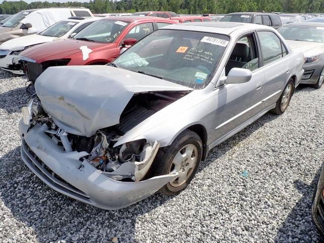 1HGCG16521A020989 - 2001 HONDA ACCORD EX SILVER photo 2