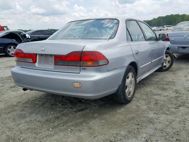 1HGCG16521A020989 - 2001 HONDA ACCORD EX SILVER photo 4