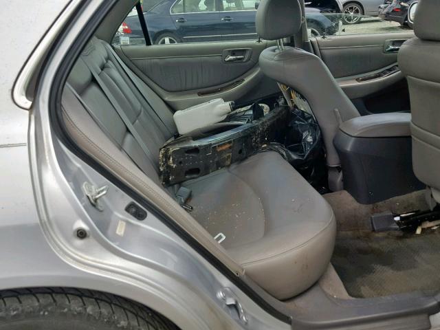 1HGCG16521A020989 - 2001 HONDA ACCORD EX SILVER photo 6