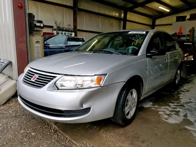1G8AJ55FX6Z104568 - 2006 SATURN ION LEVEL SILVER photo 2