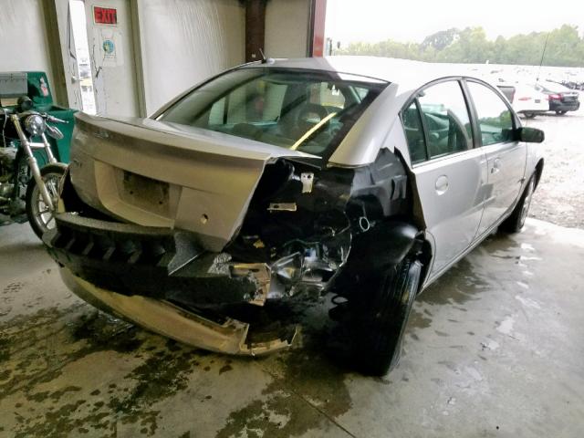1G8AJ55FX6Z104568 - 2006 SATURN ION LEVEL SILVER photo 4