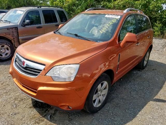 3GSCL53758S688242 - 2008 SATURN VUE XR ORANGE photo 2