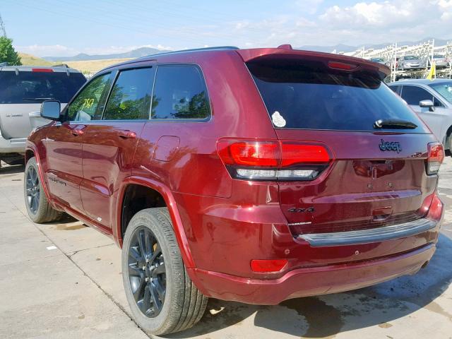 1C4RJFAGXJC503277 - 2018 JEEP GRAND CHER RED photo 3