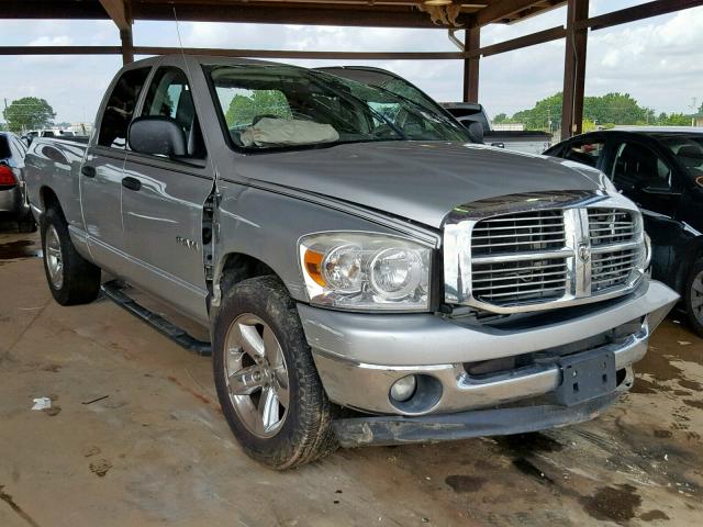 1D7HA18258S555821 - 2008 DODGE RAM 1500 S SILVER photo 1