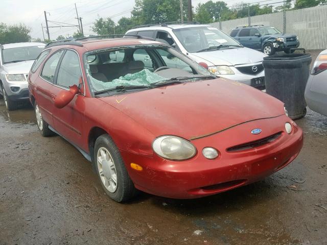 1FALP57U3TG316587 - 1996 FORD TAURUS GL MAROON photo 1