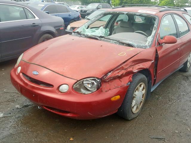 1FALP57U3TG316587 - 1996 FORD TAURUS GL MAROON photo 9