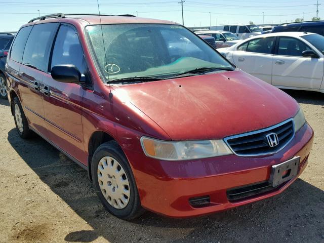 2HKRL18592H503293 - 2002 HONDA ODYSSEY LX RED photo 1