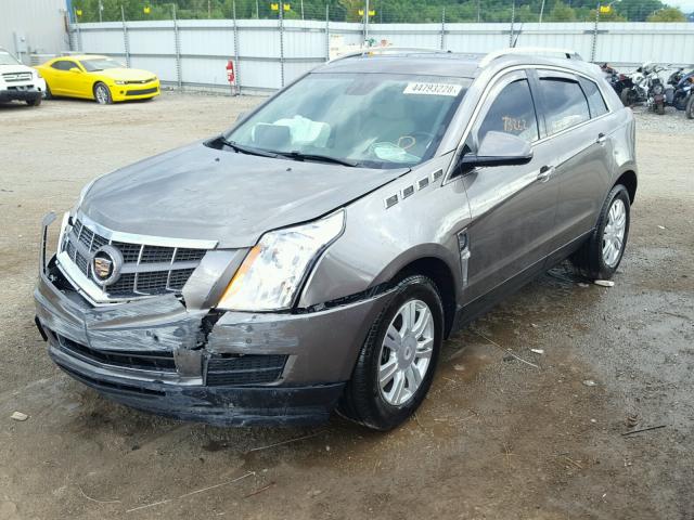 3GYFNAE31CS512619 - 2012 CADILLAC SRX LUXURY BROWN photo 2