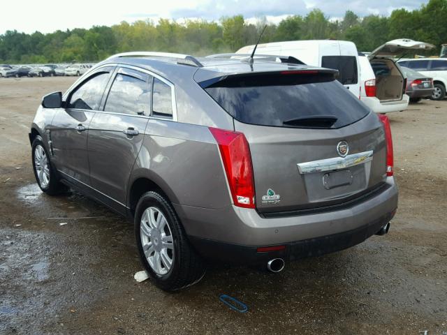 3GYFNAE31CS512619 - 2012 CADILLAC SRX LUXURY BROWN photo 3