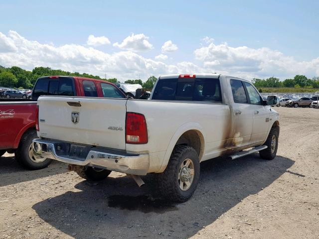 3C6TD5KT9CG257249 - 2012 DODGE RAM 2500 L WHITE photo 4