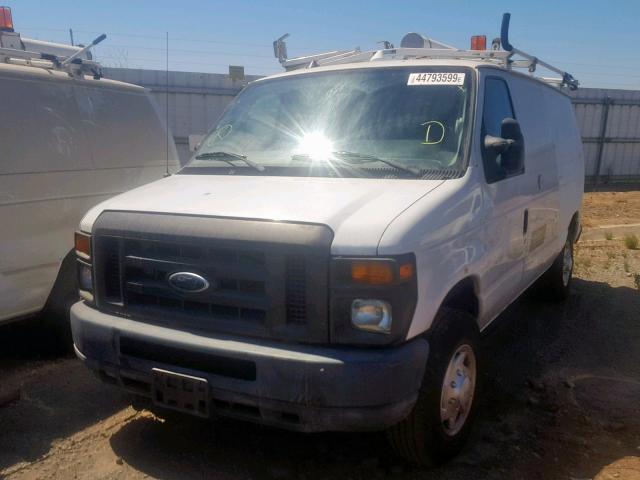 1FTNE2EL1BDA91927 - 2011 FORD ECONOLINE WHITE photo 2