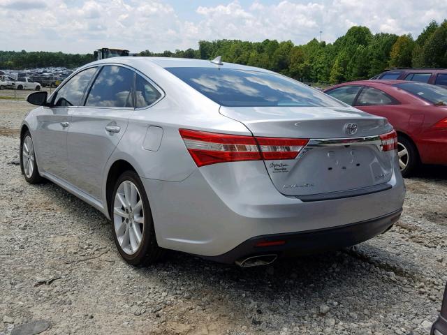 4T1BK1EB9EU103688 - 2014 TOYOTA AVALON BAS SILVER photo 3