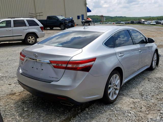 4T1BK1EB9EU103688 - 2014 TOYOTA AVALON BAS SILVER photo 4