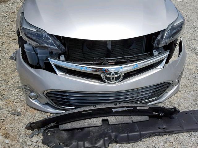 4T1BK1EB9EU103688 - 2014 TOYOTA AVALON BAS SILVER photo 9