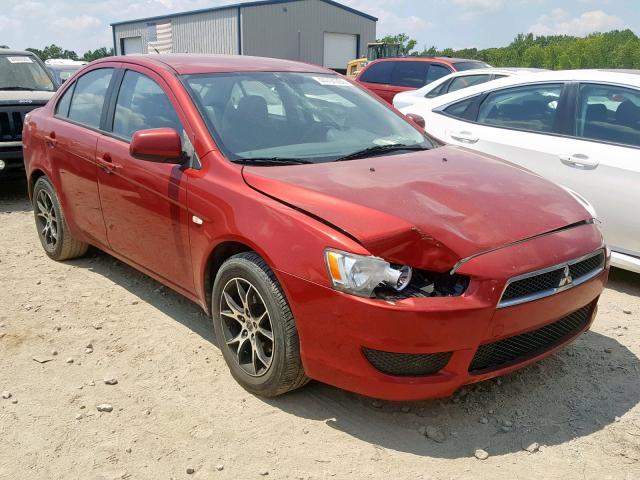 JA3AU26U48U045749 - 2008 MITSUBISHI LANCER ES RED photo 1