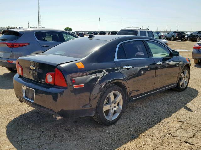 1G1ZF5E73CF232773 - 2012 CHEVROLET MALIBU 3LT შავი ფოტო 4