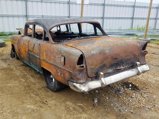 A55002227 - 1955 CHEVROLET 150  TURQUOISE photo 3