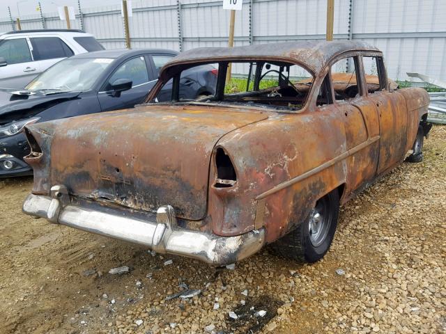 A55002227 - 1955 CHEVROLET 150  TURQUOISE photo 4