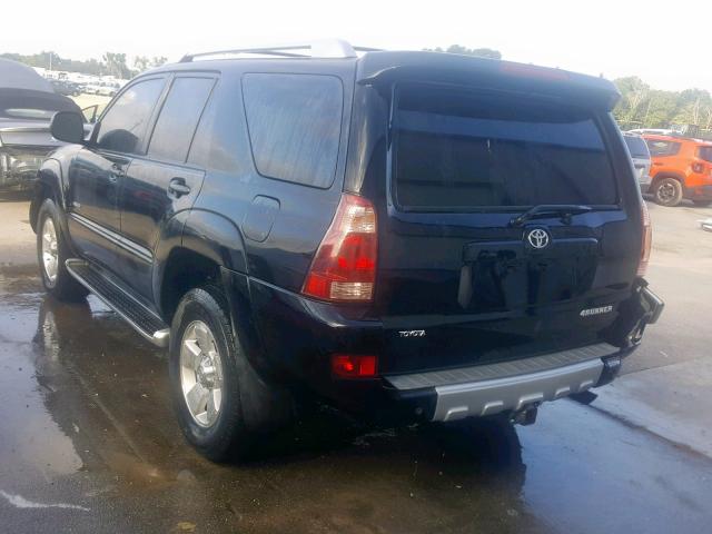 JTEZU17R230010552 - 2003 TOYOTA 4RUNNER LI BLACK photo 3