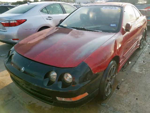 JH4DC4441RS005544 - 1994 ACURA INTEGRA RS RED photo 2