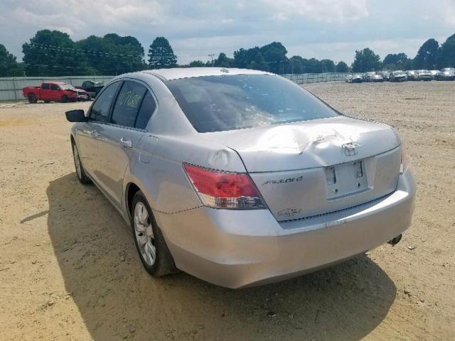 1HGCP26899A046002 - 2009 HONDA ACCORD EXL SILVER photo 3