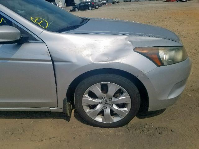 1HGCP26899A046002 - 2009 HONDA ACCORD EXL SILVER photo 9