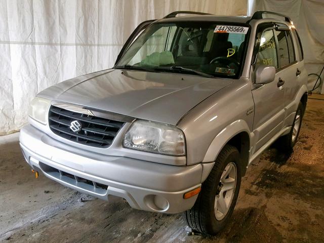 JS3TD62V134105061 - 2003 SUZUKI GRAND VITA SILVER photo 2