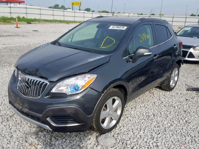 KL4CJESB9GB726082 - 2016 BUICK ENCORE GRAY photo 2