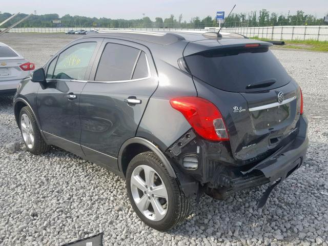 KL4CJESB9GB726082 - 2016 BUICK ENCORE GRAY photo 3