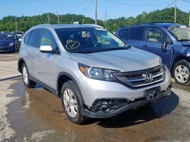 5J6RM4H70EL043970 - 2014 HONDA CR-V EXL SILVER photo 1