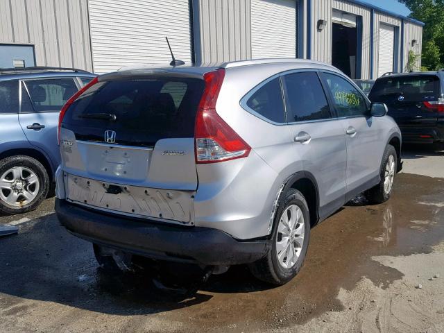 5J6RM4H70EL043970 - 2014 HONDA CR-V EXL SILVER photo 4