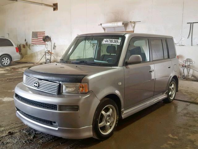 JTLKT324664088589 - 2006 TOYOTA SCION XB 银色 照片 2