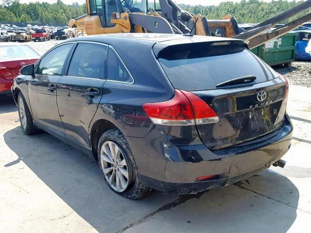 4T3ZA3BB6FU094488 - 2015 TOYOTA VENZA LE BLACK photo 3