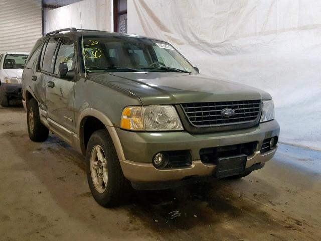 1FMDU84W34ZA97601 - 2004 FORD EXPLORER E GREEN photo 1