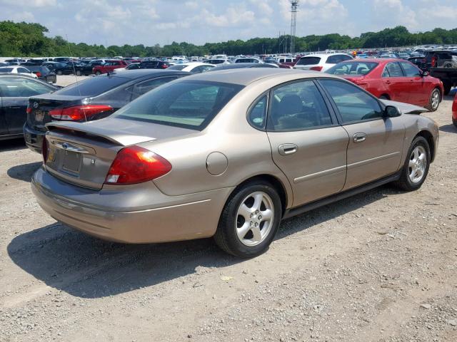 1FAFP55SX2G102757 - 2002 FORD TAURUS SES GOLD photo 4