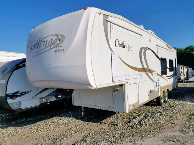 4YDF29T2X8E750300 - 2008 KEYSTONE CHALLENGER WHITE photo 2