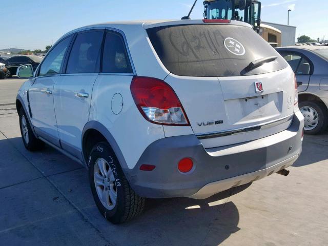 3GSCL33P68S578532 - 2008 SATURN VUE XE WHITE photo 3