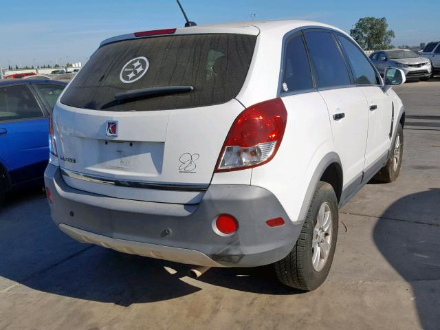 3GSCL33P68S578532 - 2008 SATURN VUE XE WHITE photo 4