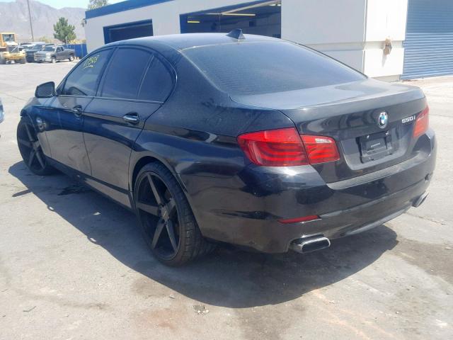 WBAFR9C50BC617912 - 2011 BMW 550 I BLACK photo 3