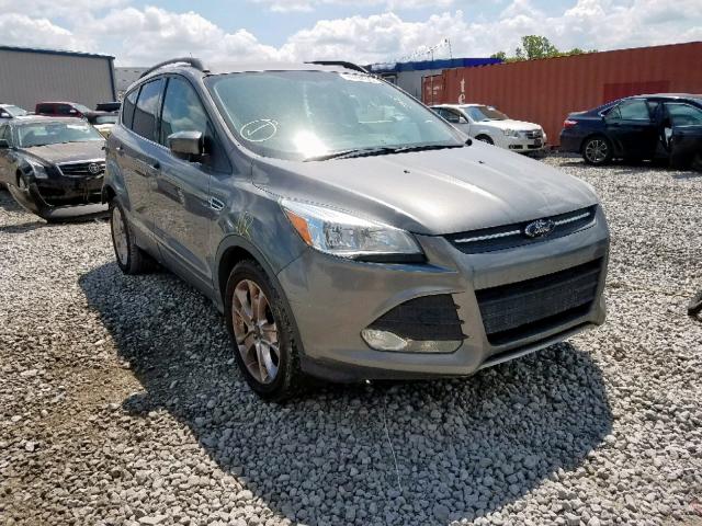 1FMCU0GX6EUA97284 - 2014 FORD ESCAPE SE GRAY photo 1