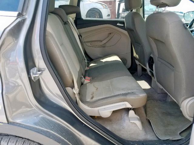 1FMCU0GX6EUA97284 - 2014 FORD ESCAPE SE GRAY photo 6