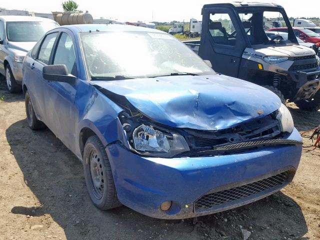 1FAHP3GN0AW197371 - 2010 FORD FOCUS SES BLUE photo 1