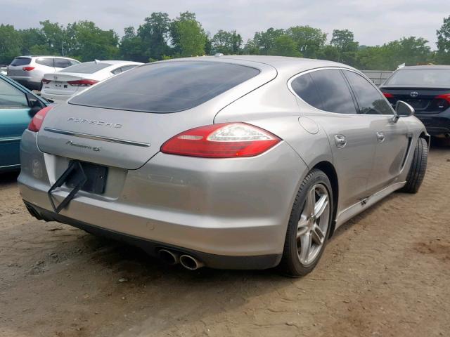 WP0AB2A7XAL061376 - 2010 PORSCHE PANAMERA S GRAY photo 4