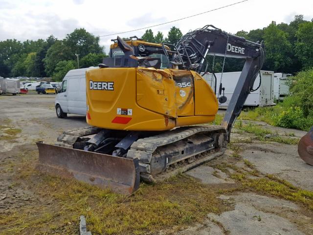 1FF135GXTHF500481 - 2018 JOHN DEERE 135G YELLOW photo 4