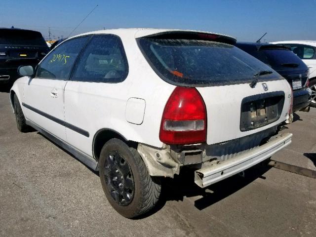 2HGEJ6442YH100497 - 2000 HONDA CIVIC DX WHITE photo 3